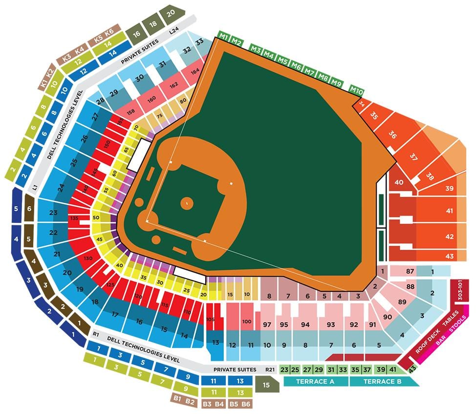 नक्शे के Fenway पार्क में